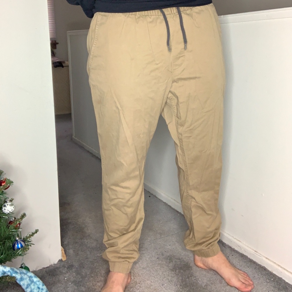 H&M Tan Joggers